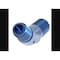 Aeroquip 45 Degree -6 AN Male To 1/2 Inch Pipe Thread, Anodized, Blue, Aluminum FBM2443 - alternate 5